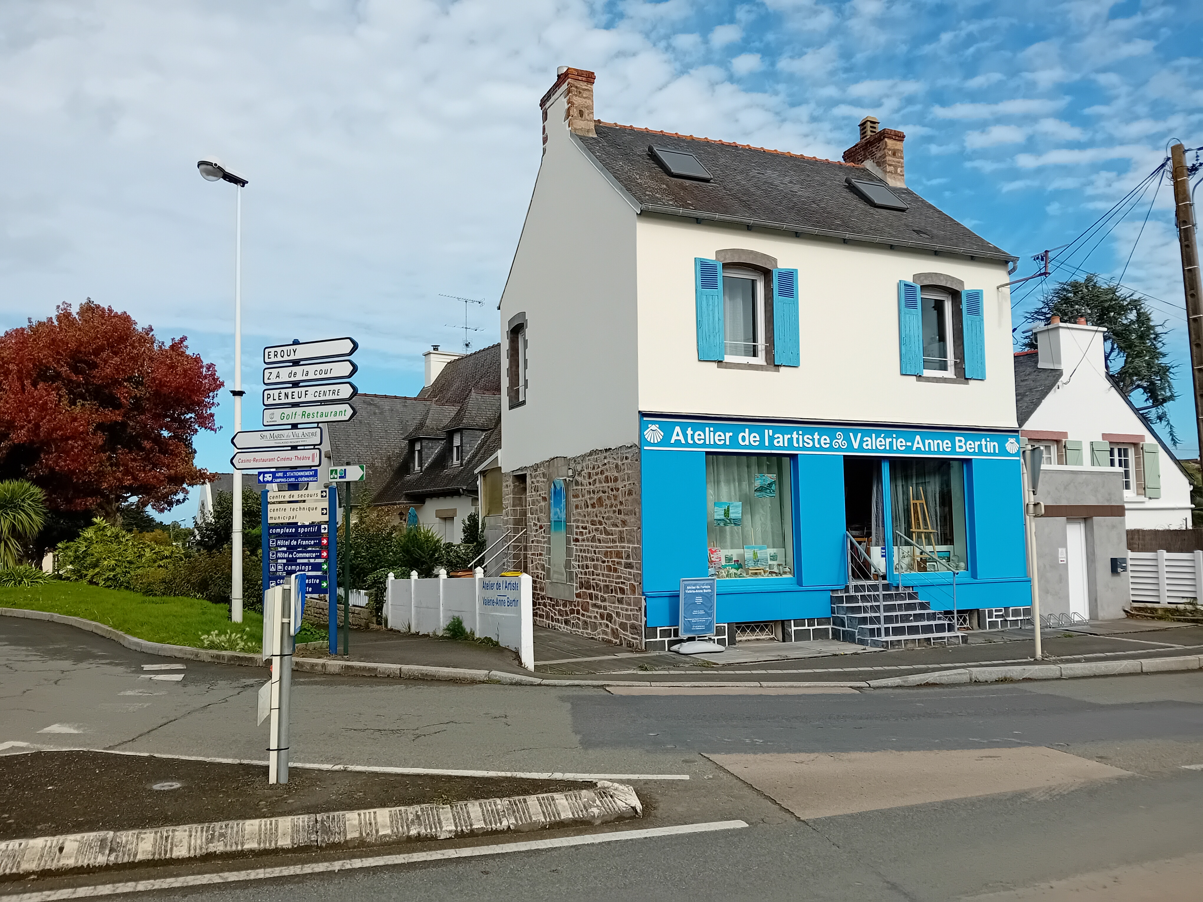 Atelier de l’artiste Valérie-Anne Bertin