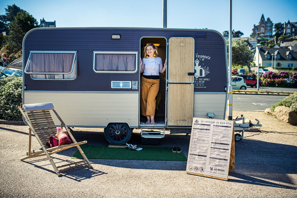 Beauté Voyageuse, la caravane du bien-être